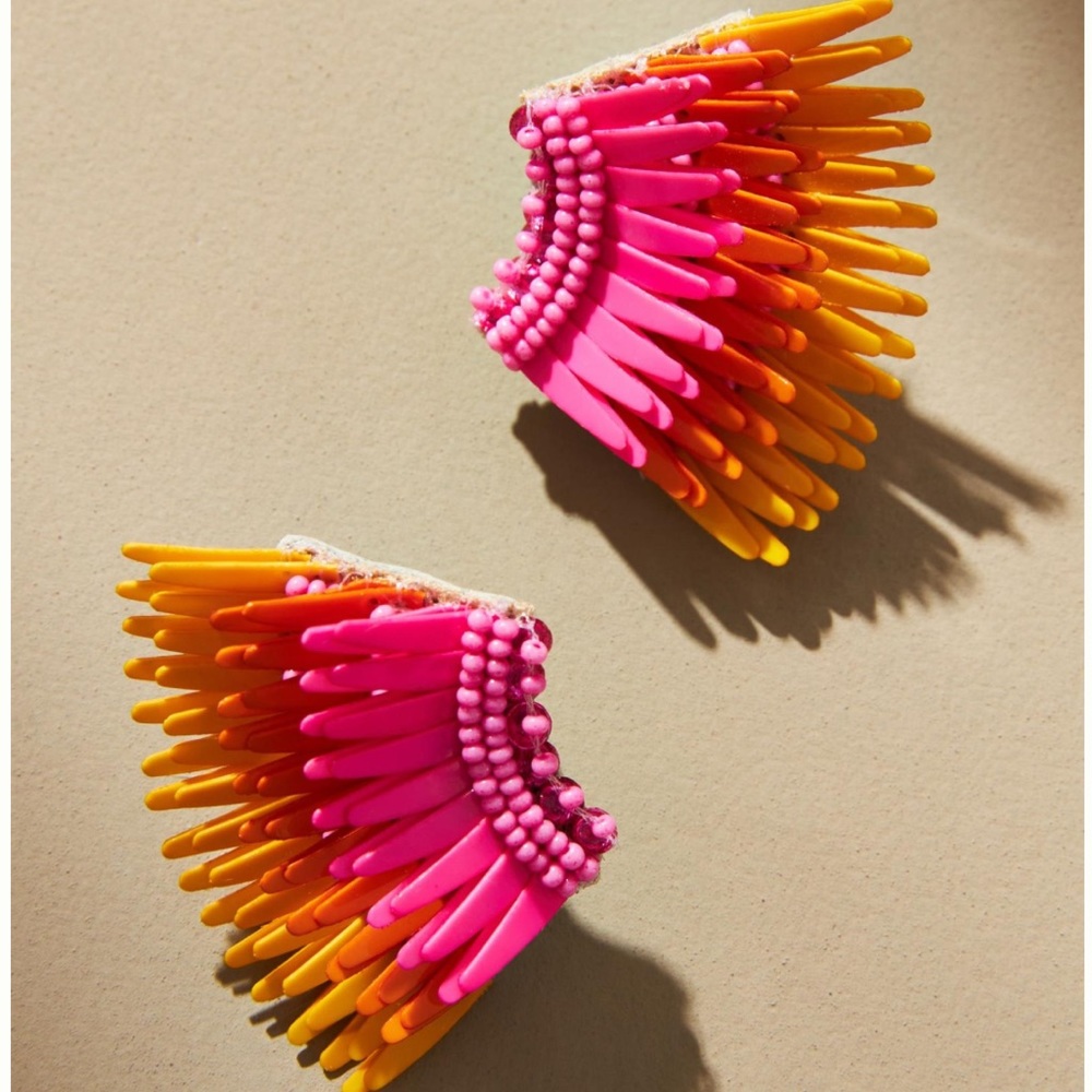 Mignonne Gavigan Triple Ombre Layered Mini Madeline Earrings